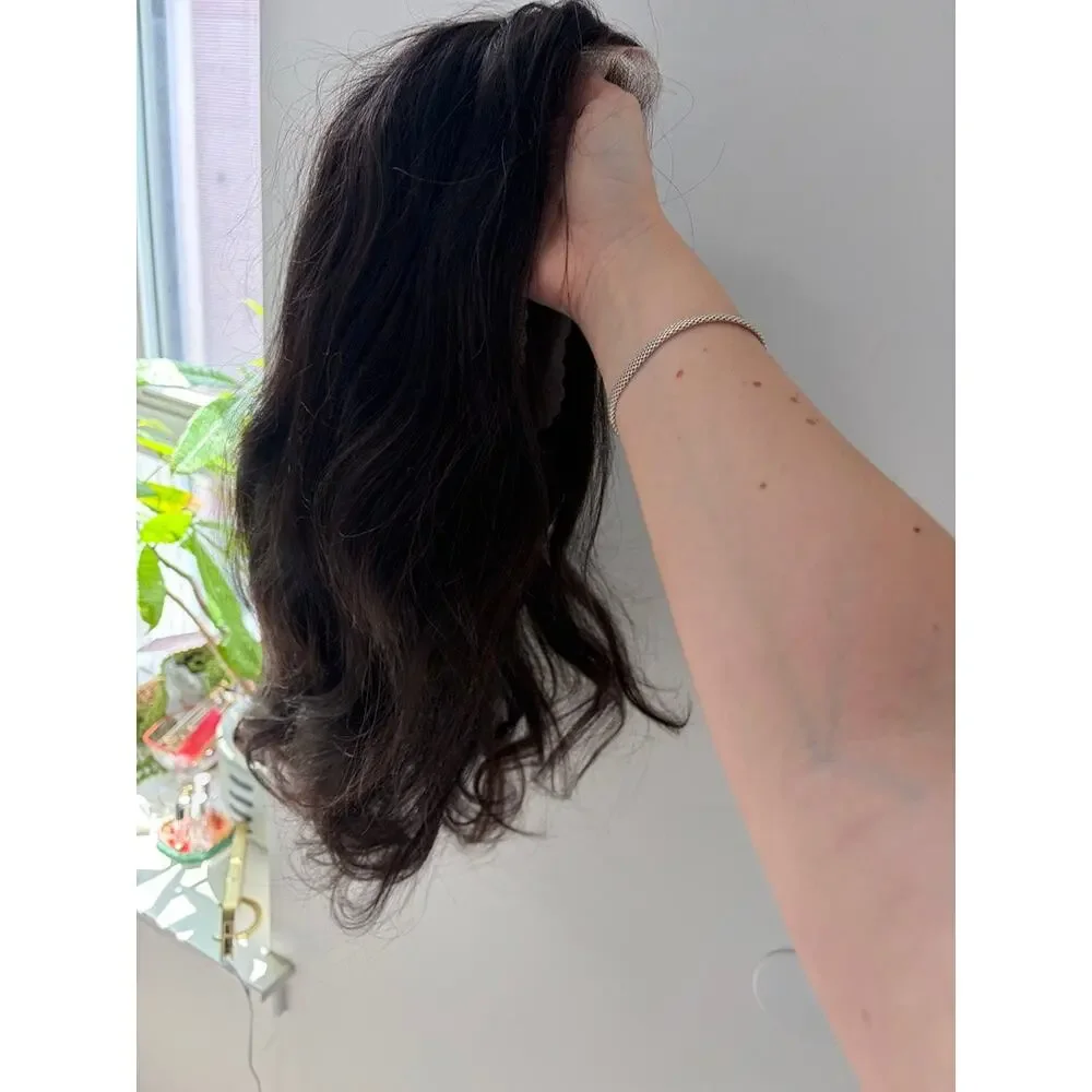 NEW Women's Brown Long Straight Sew In Wig